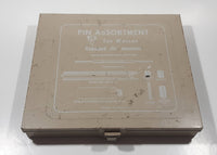Vintage HPC Pin Assortment for Weiser Standard .115" Diameter Pin Kit in Metal Hinged Case