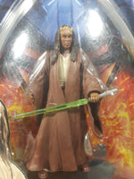 2005 Hasbro LucasFilm Star Wars Revenge Of The Sith Agen Kolar 4 1/4" Tall Toy Action Figure New in Package