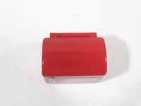 Miniature 2 1/4" Wide Red Plastic Beverage Cooler