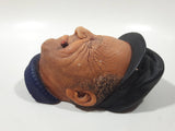 Vintage 1967 Bossons Congleton Boatman 5 1/2" Tall Chalkware Wall Hanging Made in England