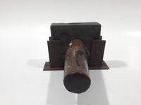 Antique Wood Handles Lead Egyptian Soldier Mold