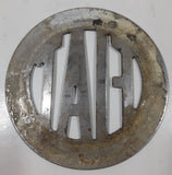Vintage Fiat Round Metal Emblem Name Badge 4 1/8" Floor Shower Drain Cover