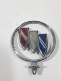 Vintage 1980s Buick Century Round Metal Hood Ornament Emblem Badge 2"