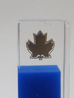 Labatt's Blue Beer Gold Maple Leaf Acrylic 4 3/4" Long Beer Pull Handle Tap