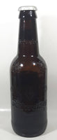 Rare 2000 Budweiser King of Beers St. Pat's Huge 14" Tall Embossed Brown Amber Glass Bottle