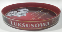 Luksusowa Polish Vodka "Luksusowa... ... nowe olicze ... jeszcze bardziej tagodna" 12 1/4" Thick Plastic Beverage Serving Tray