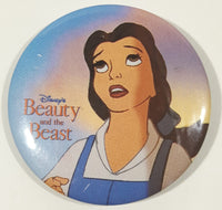 The Walt Disney Productions Beauty and The Beast Belle 2 1/4" Round Button Pin