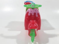 Moose Shopkins Strawberry Themed Plastic Ice Cream Bike Cart Vehicle