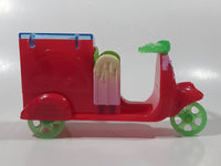 Moose Shopkins Strawberry Themed Plastic Ice Cream Bike Cart Vehicle