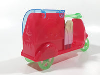 Moose Shopkins Strawberry Themed Plastic Ice Cream Bike Cart Vehicle