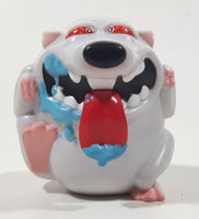 TigerHead Rat Toys Shakeheadz Crazy Pets Series Single White Rat 2 1/2" Tall Plastic Toy Figure with Sounds