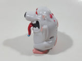 TigerHead Rat Toys Shakeheadz Crazy Pets Series Single White Rat 2 1/2" Tall Plastic Toy Figure with Sounds