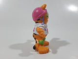 1989 McDonald's Garfield Skateboarder 2" Tall Toy Figure