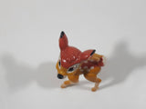 Vintage Disney Plastic Bambi 4" Tall Plastic Toy Figure with Moving Legs