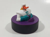 1997 McDonald's Disney The Mighty Ducks Puck Shaped 2 1/4" Tall Toy Figure