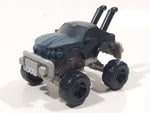 Monster Truck Dark Blue with Mouth Hood Plastic Die Cast Toy Car Vehicle