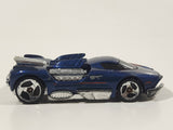 2001 Hot Wheels First Editions Maelstrom Dark Blue Die Cast Toy Car Vehicle