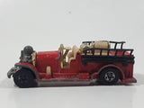 1981 Hot Wheels Old Number 5 Fire Truck Red Die Cast Toy Car Vehicle