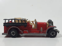 1981 Hot Wheels Old Number 5 Fire Truck Red Die Cast Toy Car Vehicle