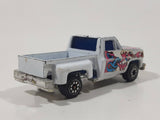 Unknown Brand Ford F-150 Truck White with Tiki God sticker Tampos Die Cast Toy Car Vehicle Hong Kong