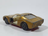 Vintage Lesney Superfast Matchbox Series No. 33 Lamborghini Miura Gold Die Cast Toy Car Vehicle