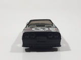 1997 Hot Wheels Spy Print Custom Corvette Convertible Black Die Cast Toy Car Vehicle
