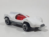 1997 Hot Wheels White Ice Speed Machine Pearl White Die Cast Toy Car Vehicle