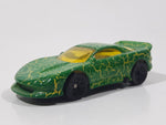 1996 Hot Wheels Krackle Series '93 Chevrolet Camaro Green Die Cast Toy Car Vehicle - McDonald's Happy Meal