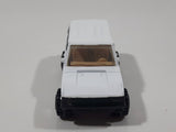 1990 Hot Wheels Range Rover White Die Cast Toy Car Vehicle