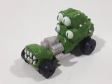 2004 PMI Playing Mantis Johnny Lightning Brainrackers Creepsters Four Eyed Alien Green Die Cast Toy Car Vehicle