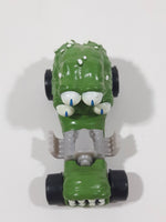 2004 PMI Playing Mantis Johnny Lightning Brainrackers Creepsters Four Eyed Alien Green Die Cast Toy Car Vehicle