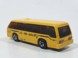 1988 Hot Wheels Rapid Transit School Bus No. 3 Yellow Die Cast Toy Vehicle