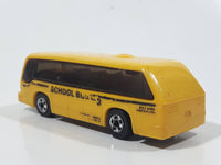 1988 Hot Wheels Rapid Transit School Bus No. 3 Yellow Die Cast Toy Vehicle