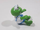 1986 McDonald's Muppet Babies Baby Kermit The Frog 2" Tall Toy Figure