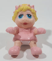 1986 McDonald's Muppet Babies Baby Miss Piggy 2" Tall Toy Figure