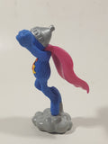 1980s Applause Muppets Super Grover 3 3/4" Tall PVC Toy Figure