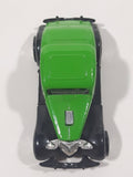 2001 Hot Wheels 3-Window '34 Green Die Cast Toy Car Hot Rod Vehicle