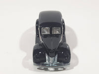 2001 Hot Wheels Hot Rods '40 Ford 2-Door Black Die Cast Toy Hot Rod Car Vehicle