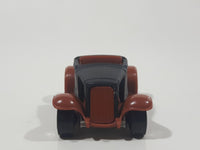 2008 Hot Wheels Mystery Cars Hooligan Matte Black Die Cast Toy Car Hot Rod Vehicle Red Line Wheels