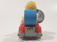 Vintage 1987 Playskool Sesame Street Big Bird Drum Music Band Car Die Cast Toy Car Vehicle