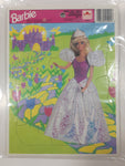 Vintage 1990 Golden Mattel Barbie Princess Frame Tray Puzzle