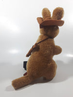 My Australia Kangroo with Joey and a Bucket 9 1/2" Stuffed Animal Plush Toy