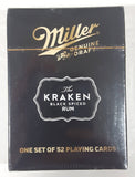 MGD Miller Genuine Draft The Kraken Spiced Rum 52 Set of Playing Cards New in Package