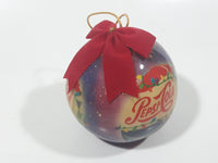 Rare Matrix Drink Pepsi Cola 3" Diameter Spherical Christmas Bulb Ornament with Red Bow