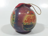 Rare Matrix Drink Pepsi Cola 3" Diameter Spherical Christmas Bulb Ornament with Red Bow