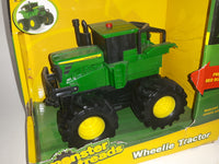 Tomy ERTL Monster Treads Wheelie Tractor John Deere 6" Plastic Motorized Toy Vehicle with Sounds New in Box