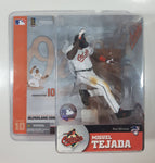 2004 McFarlane Sportspicks MLB Series 10 Baltimore Orioles #10 Miguel Tejada 5 1/4" Tall Toy Figure New in Package
