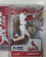 2005 McFarlane MLB Series 12 St. Louis Cardinals #27 Scott Rolen 6 3/4" Tall Toy Figure New in Package
