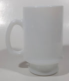 Vintage Walt Disney Productions America On Parade Betsy Ross Flag 4 3/4" Tall White Milk Glass Pedestal Cup