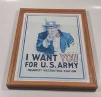 Uncle Sam I Want You For U.S. Army Nearest Recruiting Station 12" x 15" U.S. Government Printing Office 1999-748-283 Poster Print
